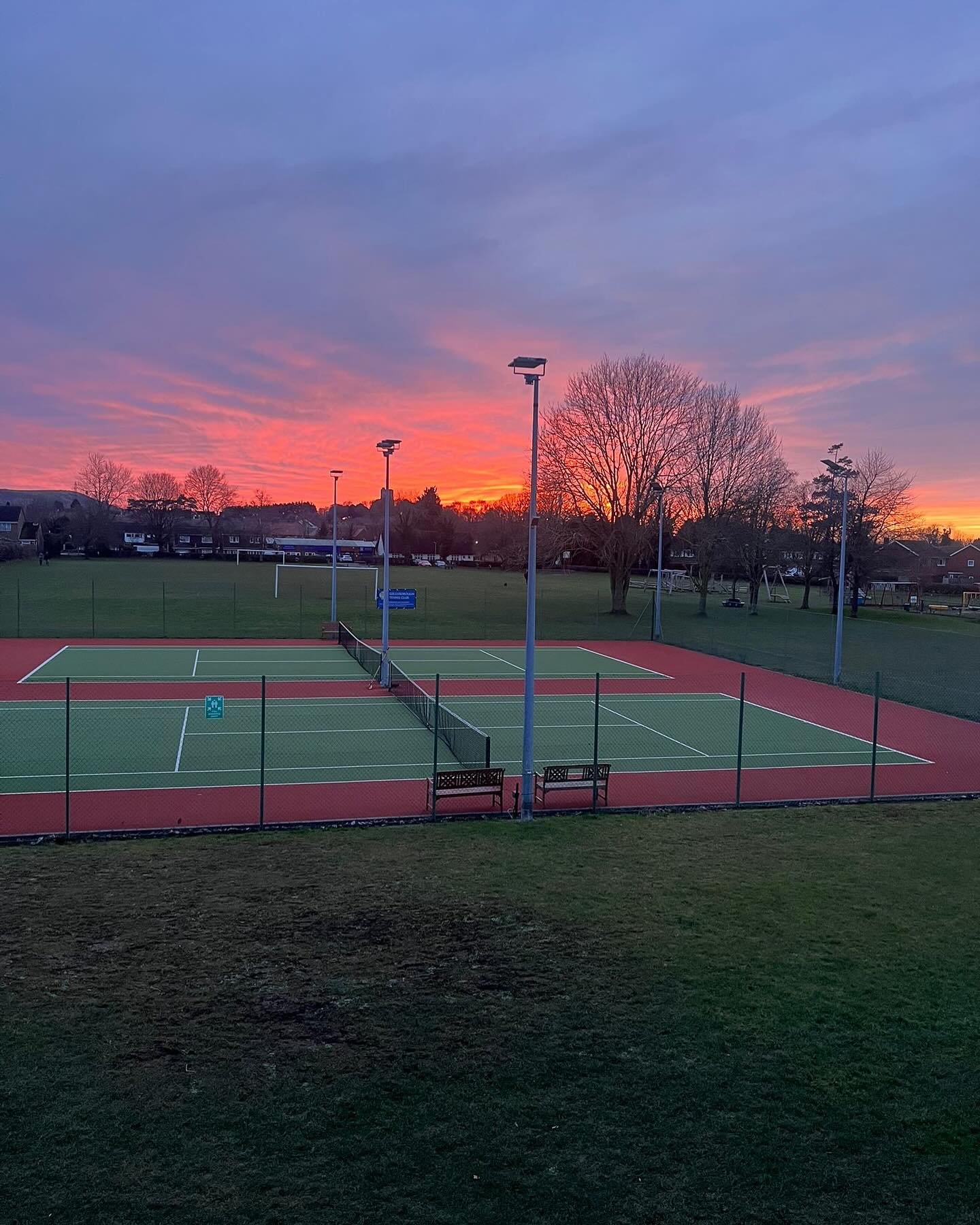 Tennis Courts on the Village Green